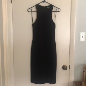 Express black racerback dress!